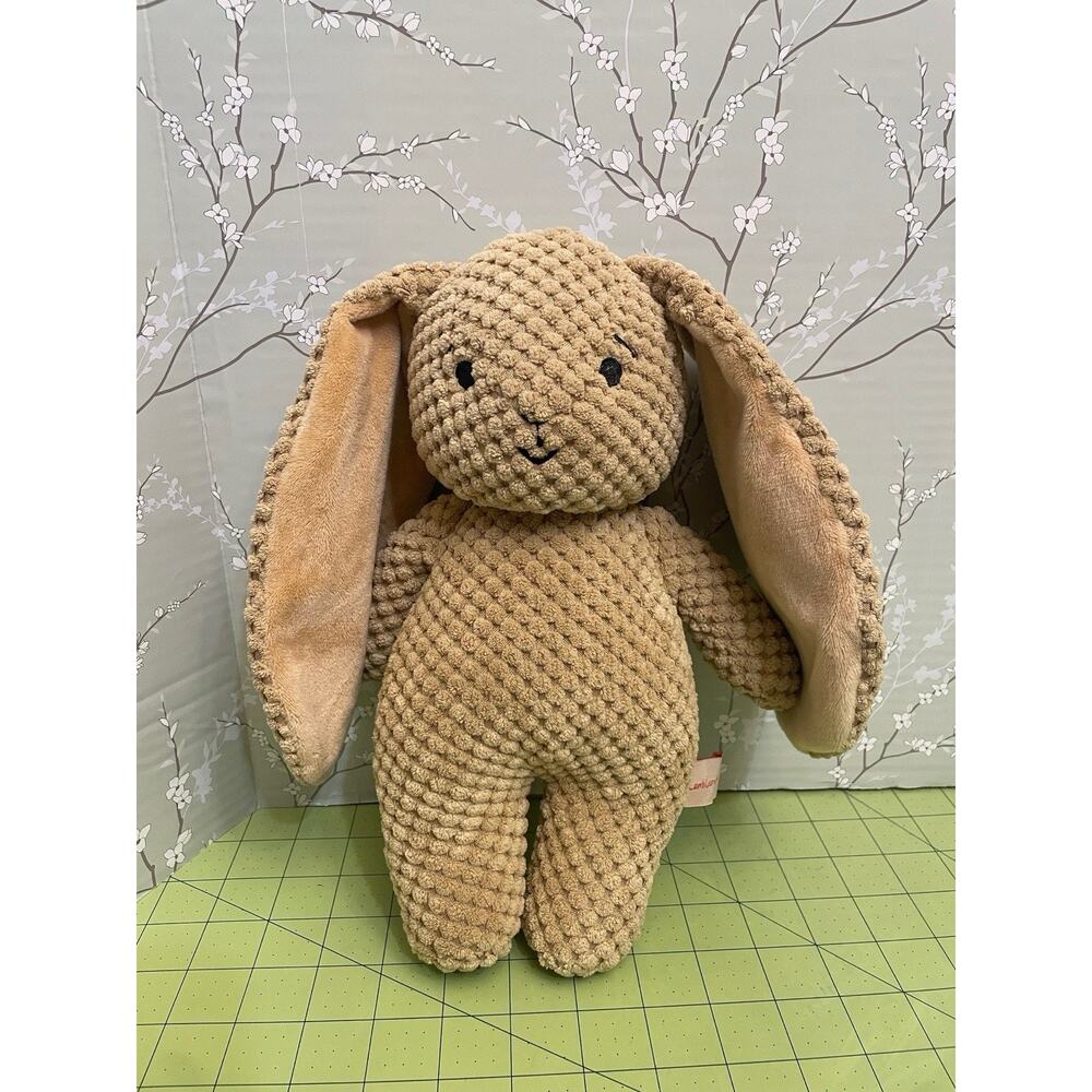 Lambi Learns About Addiction Bunny Rabbit Plush 12” Stuffed Animal Lovey Waffle